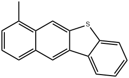 7-METHYLBENZO[B]NAPHTHO[2,3-D]THIOPHENE Struktur