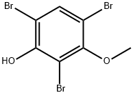 2,4,6-TRIBROMO-3-METHOXYPHENOL Struktur