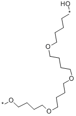 聚四氫呋喃, 24979-97-3, 結(jié)構(gòu)式