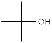 tert-Butanol Struktur