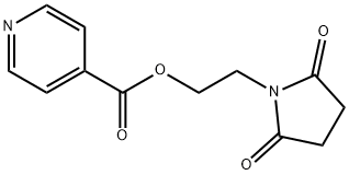 2-(2,5-Dioxo-1-pyrrolidinyl)-4-pyridinecarboxylicacidethylester Struktur