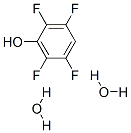 Phenol,  2,3,5,6-tetrafluoro-,  dihydrate  (9CI) Struktur