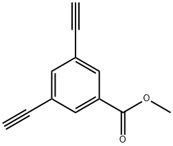 3,5-DIETHYNYLBENZOIC ACID METHYL ESTER Struktur