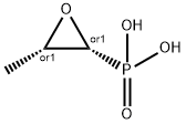 Phosphonic acid, (3-methyloxiranyl)-, cis-(+-)- Struktur