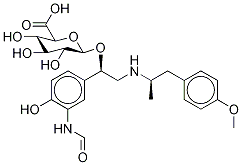 rac ForMoterol 1'-O-β-D-Glucuronide Struktur