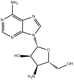 3'-AMINO-D-ADENOSINE Struktur