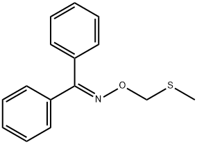 Benzophenone O-[(methylthio)methyl]oxime Struktur