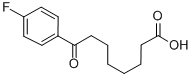 8-(4-FLUOROPHENYL)-8-OXOOCTANOIC ACID Struktur