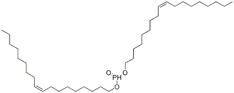 (Z,Z)-di-9-octadecenyl phosphonate  Struktur