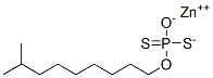 zinc isodecyl phosphorodithioate  Struktur