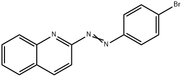 2-[(4-Bromophenyl)azo]quinoline Struktur