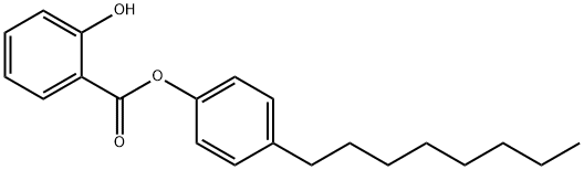 SALICYLIC ACID 4-OCTYLPHENYL ESTER Struktur