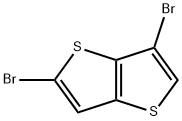 2,6-Dibromothieno[3,2-b]thiophene Struktur