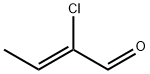 (Z)-2-chlorobut-2-enal Struktur