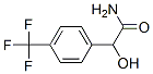 Benzeneacetamide,  -alpha--hydroxy-4-(trifluoromethyl)- Struktur