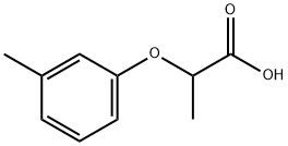 2-(3-METHYLPHENOXY)PROPANOIC ACID Struktur