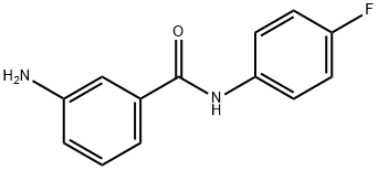 3-AMINO-N-(4-FLUOROPHENYL)BENZAMIDE Struktur