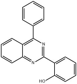 2-(4-Phenyl-2-quinazolinyl)phenol Struktur