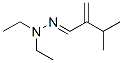 3-Methyl-2-methylenebutanal diethyl hydrazone Struktur