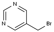 Pyrimidine, 5-(bromomethyl)- (8CI,9CI) Struktur