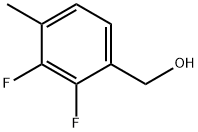 Benzenemethanol, 2,3-difluoro-4-methyl- (9CI) Struktur