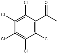 pentachloroacetophenone Struktur