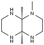 Pyrazino[2,3-b]pyrazine, decahydro-1,4a,8a-trimethyl-, (4aR,8aS)-rel- (9CI) Struktur