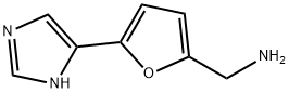 2-Furanmethanamine,  5-(1H-imidazol-4-yl)-  (9CI) Struktur