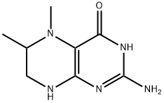 5,6-Dimethyl-5,6,7,8-tetrahydropterin Struktur