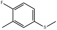 Benzene, 1-fluoro-2-methyl-4-(methylthio)- (9CI) Struktur