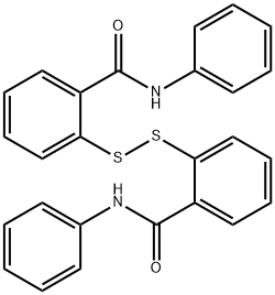 N,N'-Dithiobis(N-phenylbenzamide) Struktur