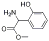 Benzeneacetic acid, a-aMino-2-hydroxy-, Methyl ester Struktur