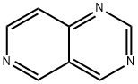 Pyrido[4,3-d]pyrimidine (7CI,8CI,9CI) Struktur