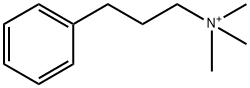 3-phenylpropyltrimethylammonium Struktur