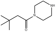 Piperazine, 1-(3,3-dimethyl-1-oxobutyl)- (9CI) Struktur