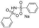 sodium N-(phenylsulphonyl)benzenesulphonamidate Struktur