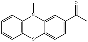 1-(10-methyl-10H-phenothiazin-2-yl)ethan-1-one  Struktur