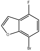 4-Fluoro-7-bromobenzofuran Struktur