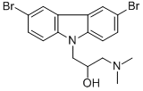 1-(3,6-DIBROMO-9H-CARBAZOL-9-YL)-3-(DIMETHYLAMINO)PROPAN-2-OL price.