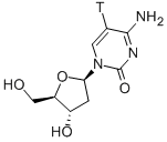 DEOXYCYTIDINE, [5-3H] Struktur