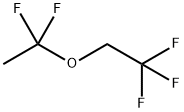 1,1-DIFLUOROETHYL 2,2,2-TRIFLUOROETHYL ETHER Struktur