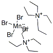 bis(tetraethylammonium) tetrabromomanganate(II) Struktur