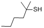 3-ETHYL-3-PENTANETHIOL Struktur