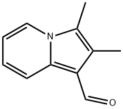 2,3-DIMETHYLINDOLIZINE-1-CARBALDEHYDE Struktur