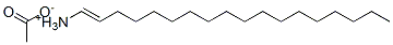 octadecenylammonium acetate Struktur