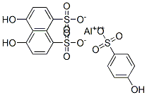 aluminium tris(4-hydroxybenzenesulphonate)  Struktur