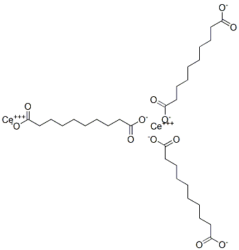 cerium(3+) sebacate Struktur