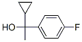 alpha-cyclopropyl-4-fluoro-alpha-methylbenzyl alcohol Struktur