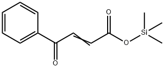 3-Benzoylacrylic acid trimethylsilyl ester Struktur