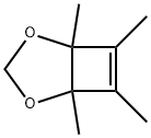 2,4-Dioxabicyclo[3.2.0]hept-6-ene,  1,5,6,7-tetramethyl- Struktur